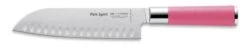 F. DICK Santoku Mit Kullenschliff Pink Spirit 18 Cm