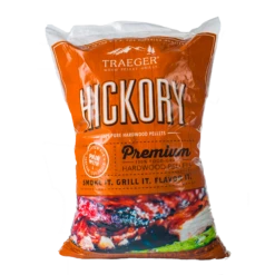 Traeger Hartholz Pellets Hickory, 9 Kg Beutel -Angebote BBQ Grill Besteck Store BF Hardwood PEL319 Hickory Traeger 1