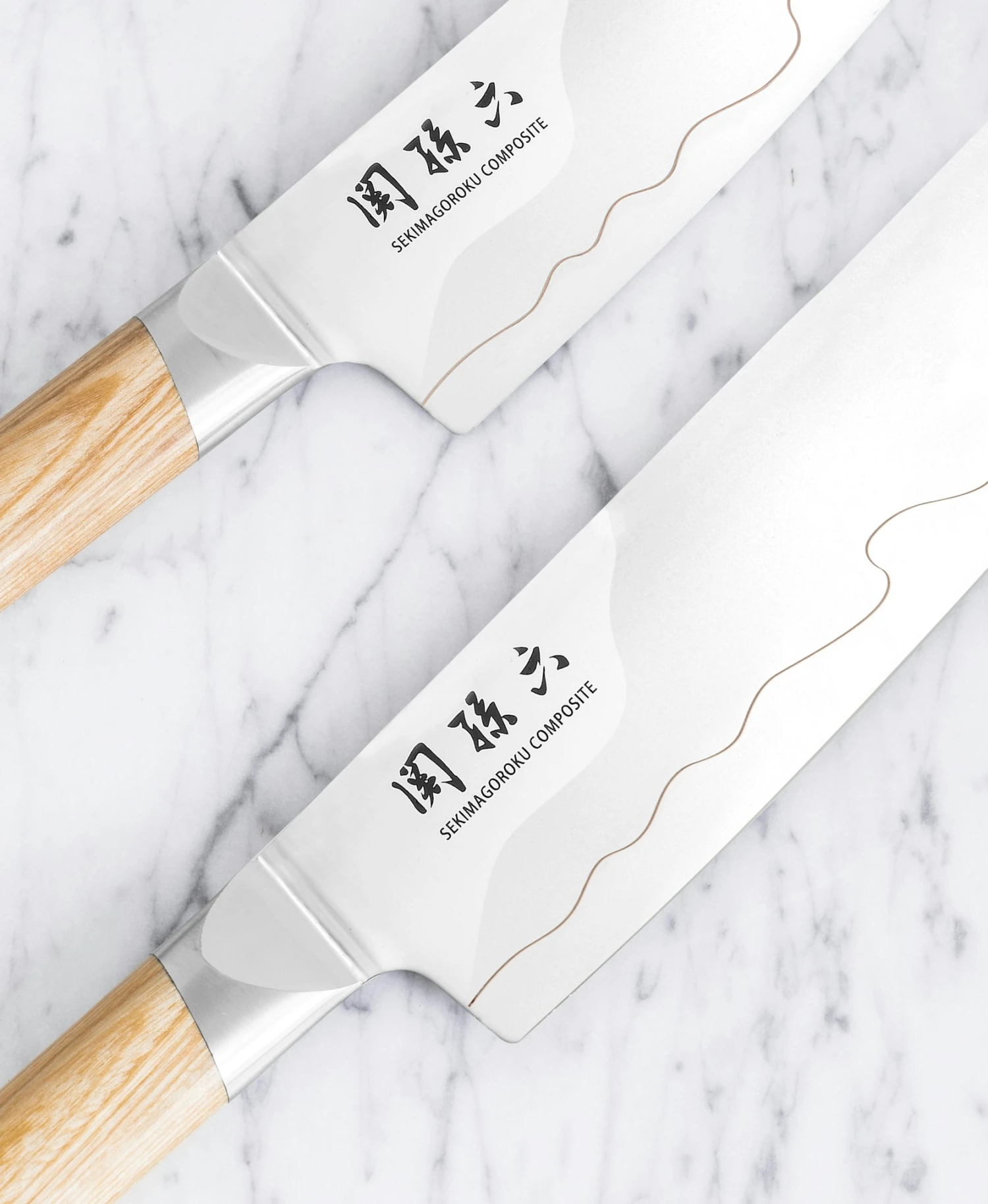 KAI Seki Magoroku Composite Santoku 6.5" (16,5 Cm) 3 KAI Seki Magoroku Composite Santoku 6.5" (16,5 Cm) – Bild 3