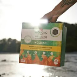 McBrikett KOKOKO CUBES 10kg -Angebote BBQ Grill Besteck Store McBrikett kokokocubes mood 01