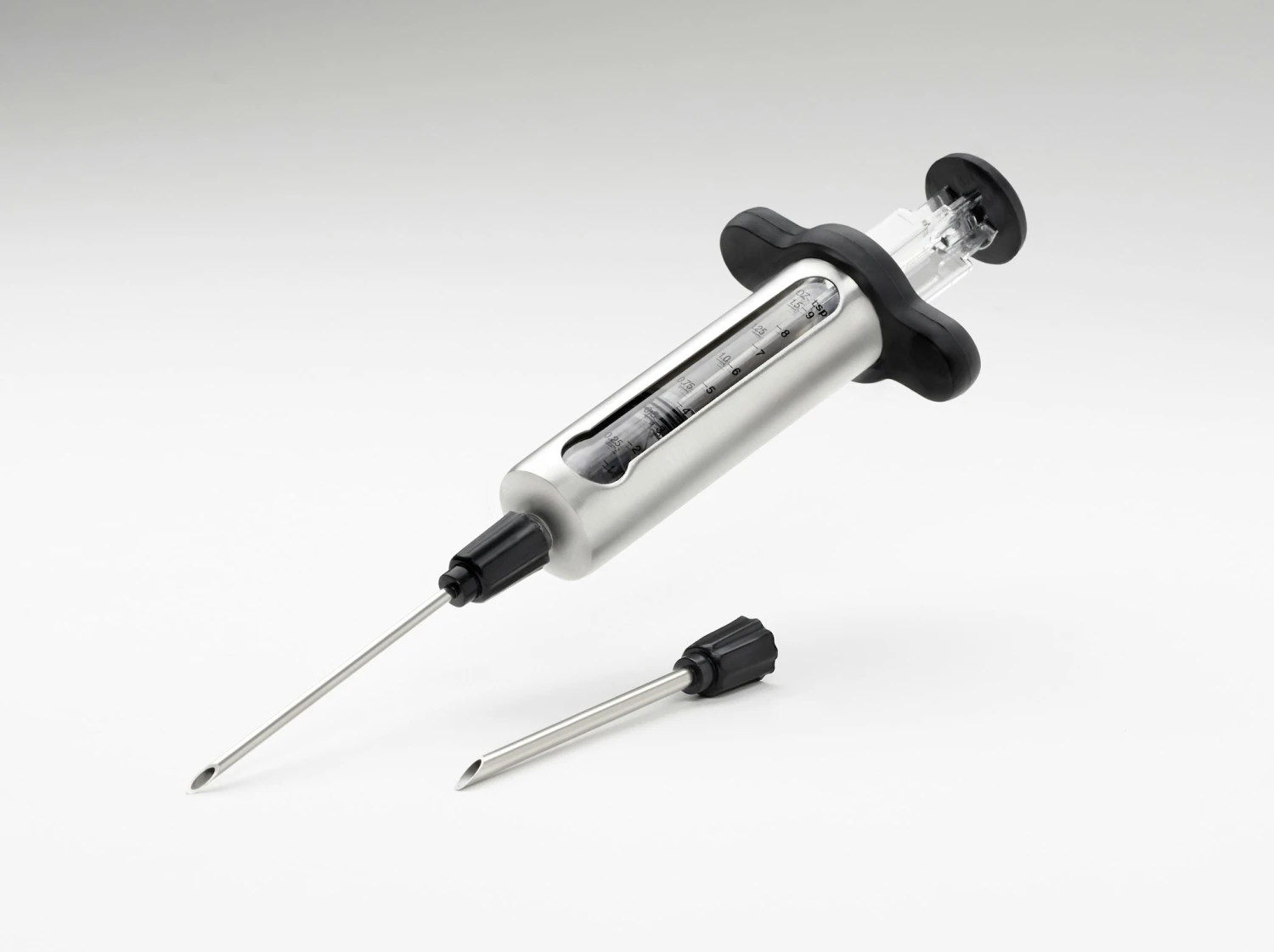 NAPOLEON Marinaden Injektor Edelstahl (inkl. 2 Nadeln) (55028) 1 NAPOLEON Marinaden Injektor Edelstahl (inkl. 2 Nadeln) (55028)