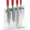 F. DICK Acryl-Messerblock 4 Knives Red Spirit 4-teilig