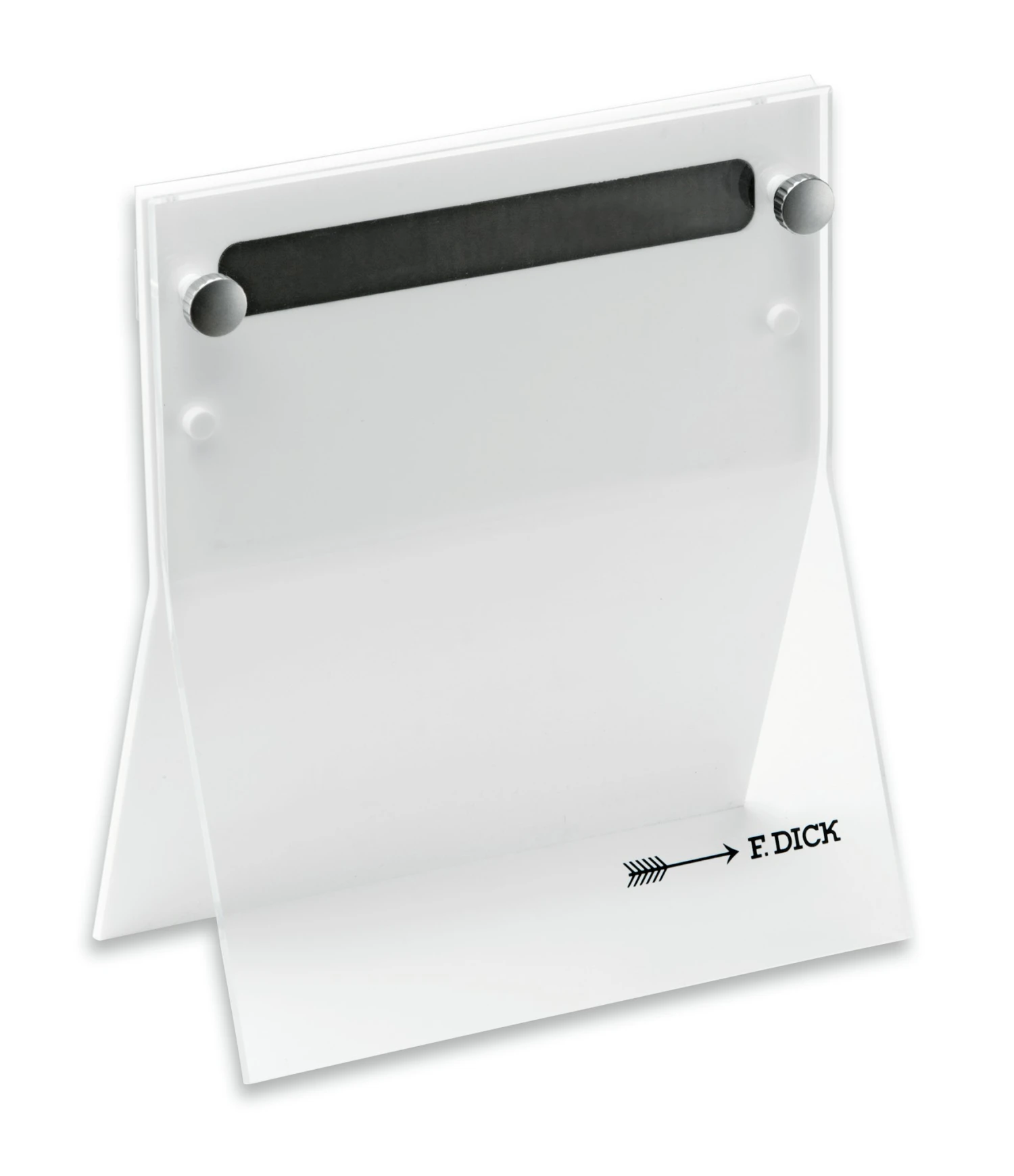 F. DICK Acryl-Messerblock 4 Knives Weiß Unbestückt 1 F. DICK Acryl-Messerblock 4 Knives Weiß Unbestückt