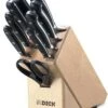 F. DICK Messerblock Holz 9-tlg. Premier Plus