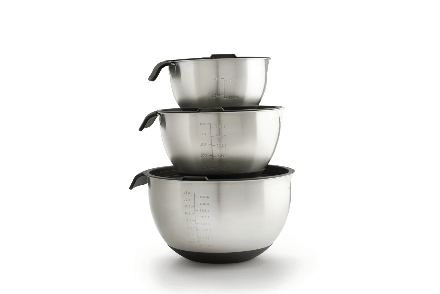 NAPOLEON 3er-Schüssel-Set, Edelstahl (70042) 1 NAPOLEON 3er-Schüssel-Set, Edelstahl (70042)