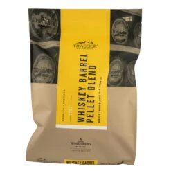 Traeger Hartholz Pellets Whiskey Barrel, 8 Kg Beutel